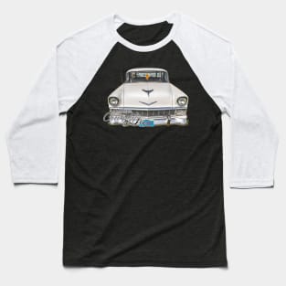 1956 Chevrolet Bel Air Nomad Station Wagon Baseball T-Shirt